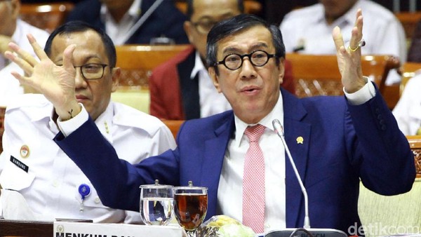 Pernyataan Lengkap Yasonna Soal Kriminal di Priok yang Jadi Kontroversi