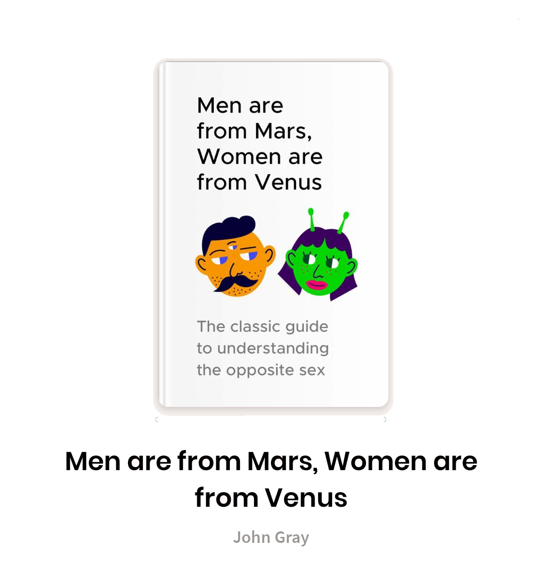 Men Are From Mars, Women Are