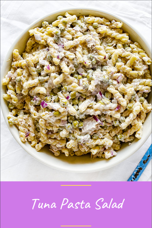 Tuna Pasta Salad Ma Health Inside