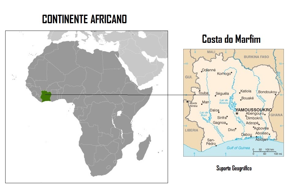 INFORMAÇÕES GEOGRÁFICAS SOBRE A COSTA DO