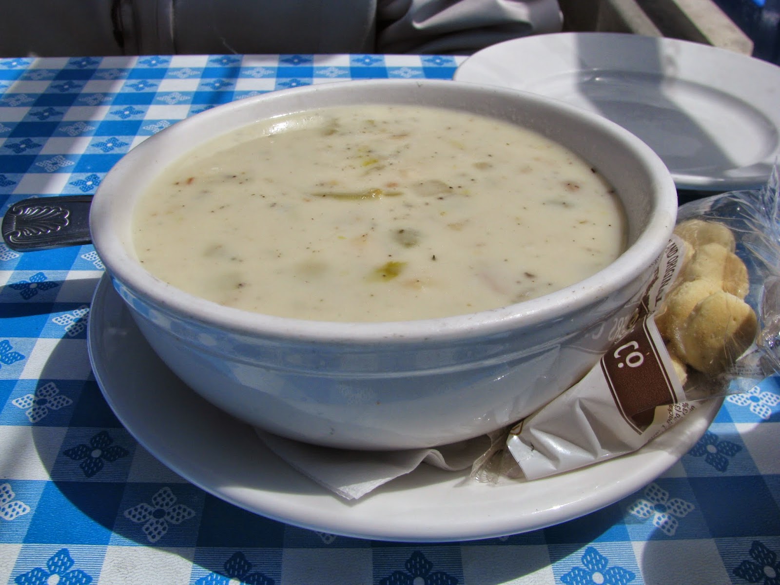 Corrie Food Sam's Chowder House Half Moon Bay, CA