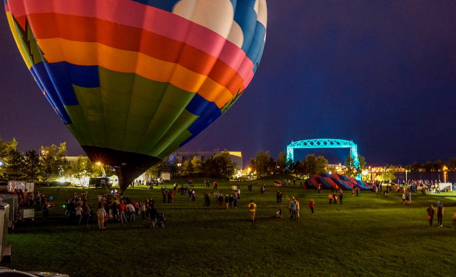 Duluth Harbor Cam Hot Air Balloon Fest this weekend