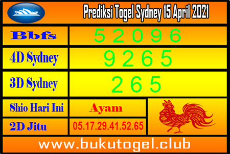 Prediksi Sydney Kamis 15 April 2021 Prediksi Togel Sidney Hari Ini Jitu