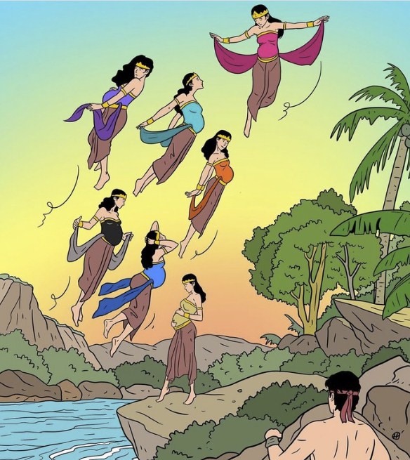 Belik Bidadari dan Jaka Tarub - Wesata.ID