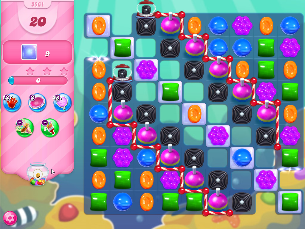 Candy Crush Saga level 3561 Candy Crush Saga level 3561