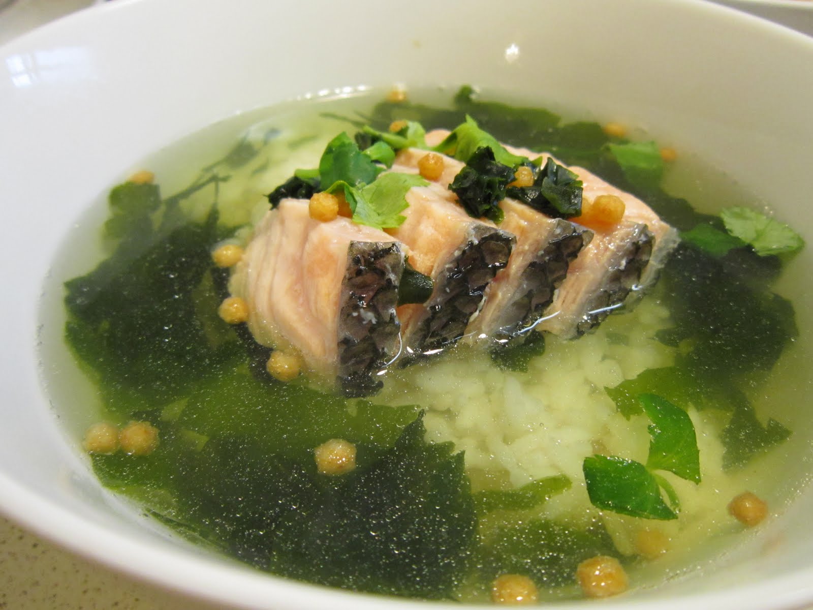 Salmon Ochazuke （さけお茶漬け） Keegan