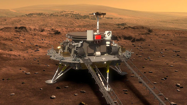 Rover Zhurong em Marte