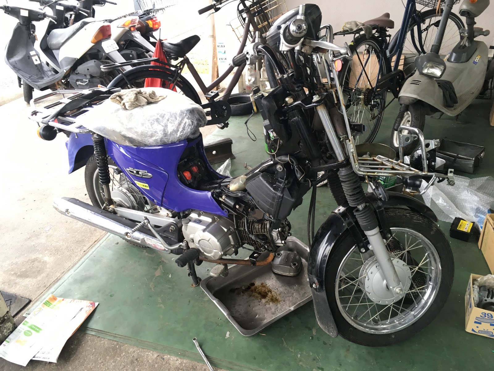スーパーカブ 中古購入時の注意点 ヤフオクも