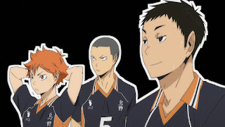 ハイキュー!! アニメ 2期13話 | 日向翔陽 田中龍之介 澤村大地 | HAIKYU!! Karasuno vs Kakugawa
