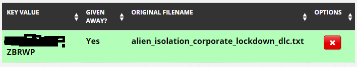 Gratis Giveaway Alien: Isolation Corporate Lockdown DLC