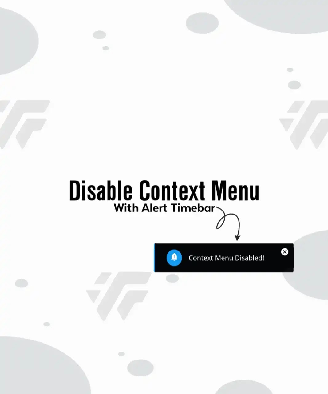 Disable Context Menu