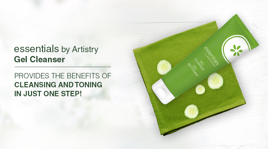 Think Like No Box Essentials by Artistry Gel Cleanser & Light Lotion