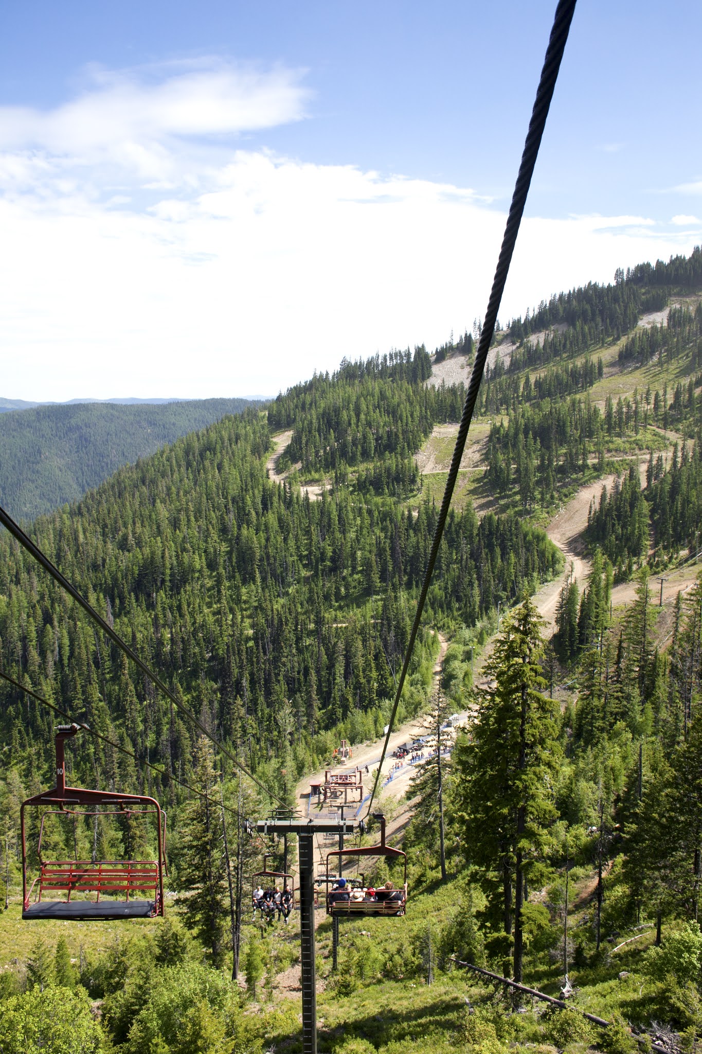 Life's Helmet Gondola Ride in Kellogg, ID