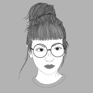 cool girl art profile pic