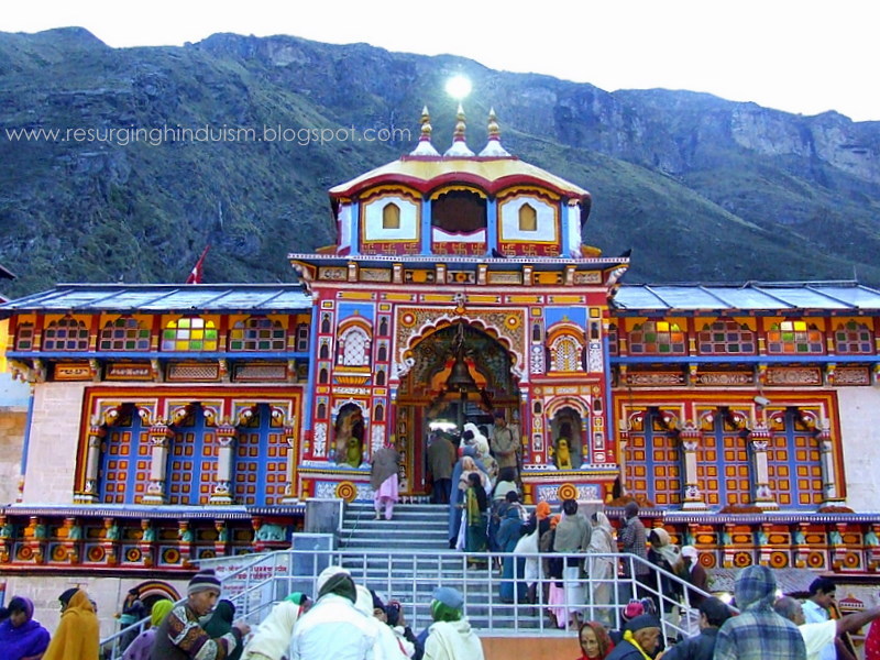 Portals of Badrinath temple open after winter closure | The Financial  Express