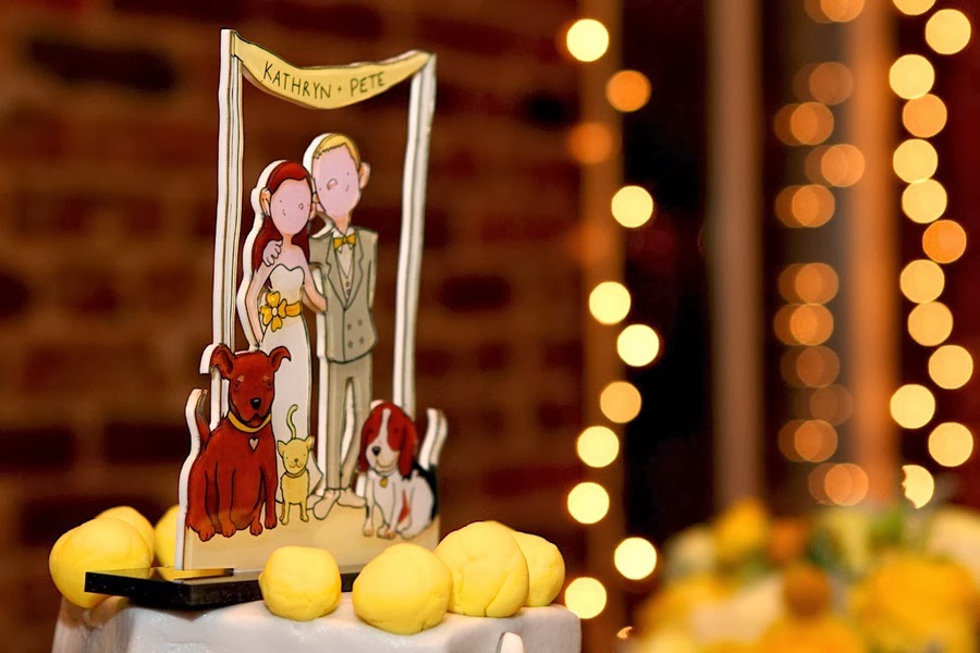 cake toppers ilustracion muñecos para tarta de boda originales