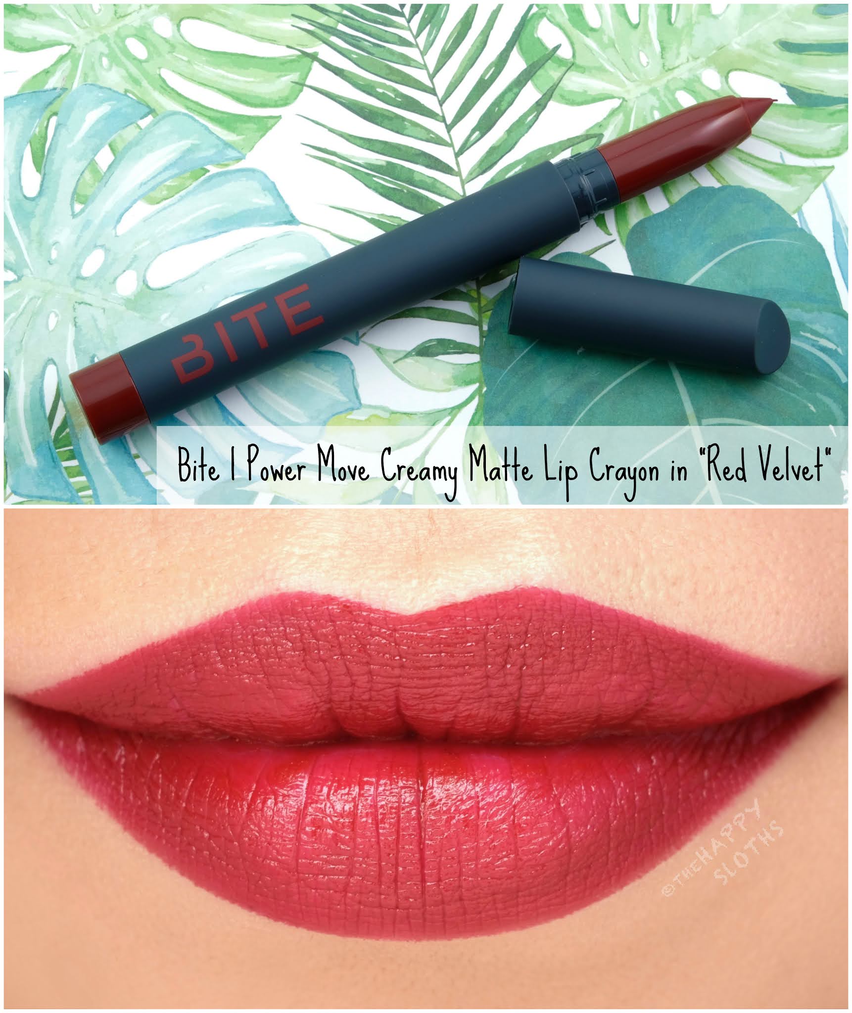 Bite Beauty Power Move Creamy Matte Lip Crayon Review and Swatches