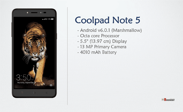 Coolpad Note 5