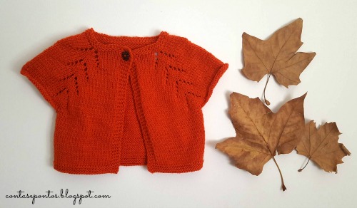 Casaco em tricot de criança Kids cardigan - knitting
