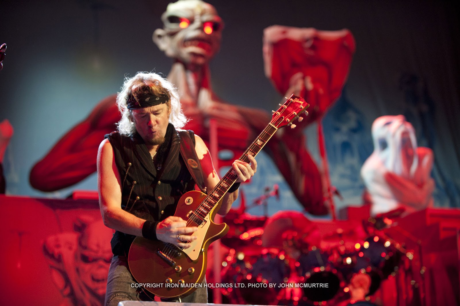Galeria de fotos oficiais da Maiden England Tour