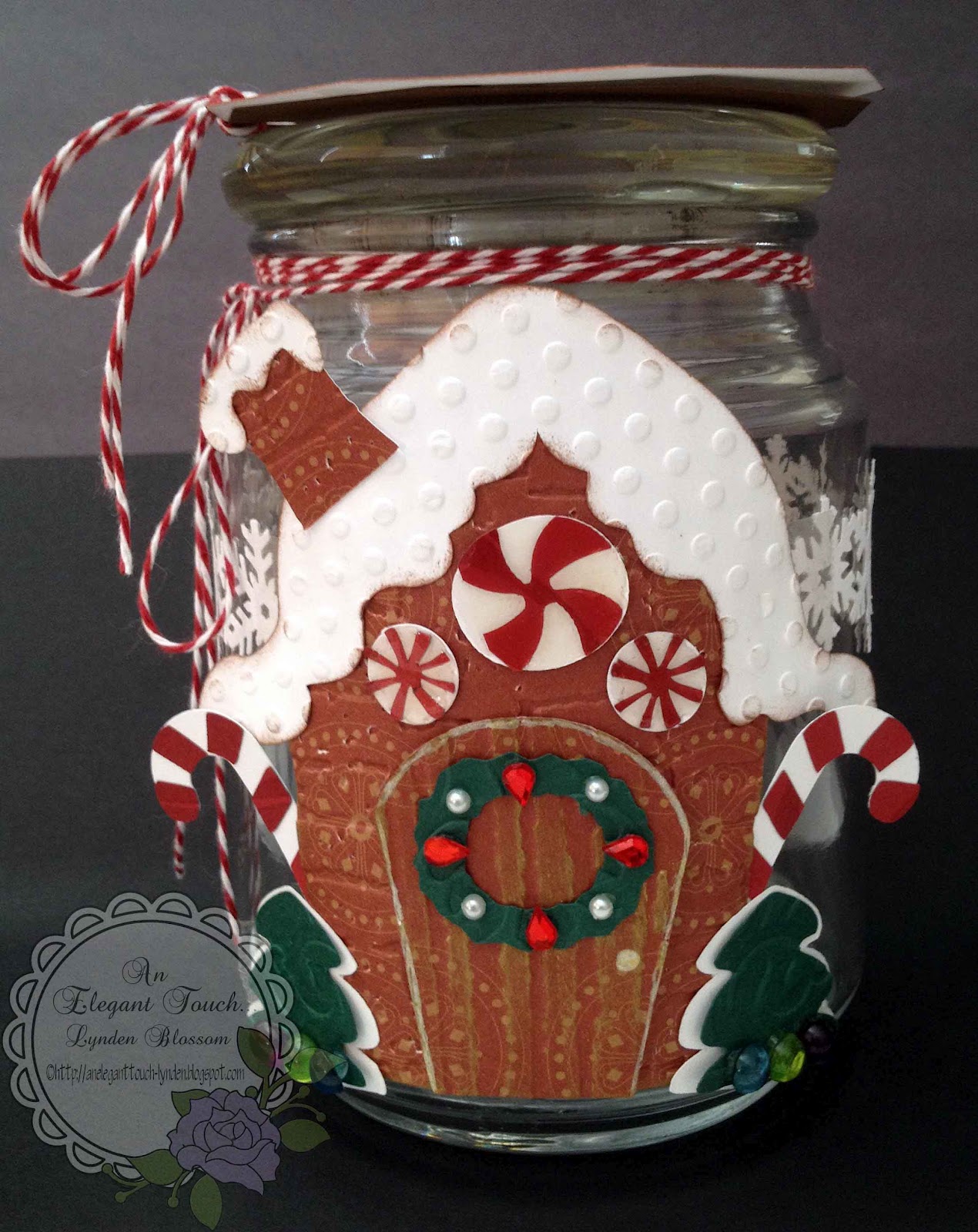 An Elegant Touch... Christmas in July Use Scraps!