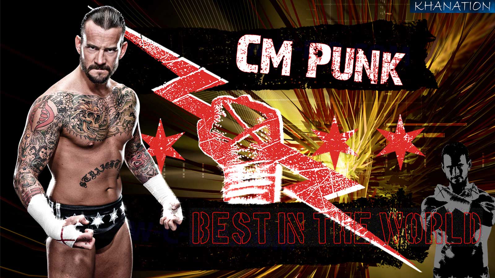 CM Punk 'Best In The World' Wallpaper.