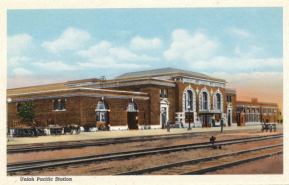 transpress nz: Union Pacific’s one-time depot, North Platte, Nebraska