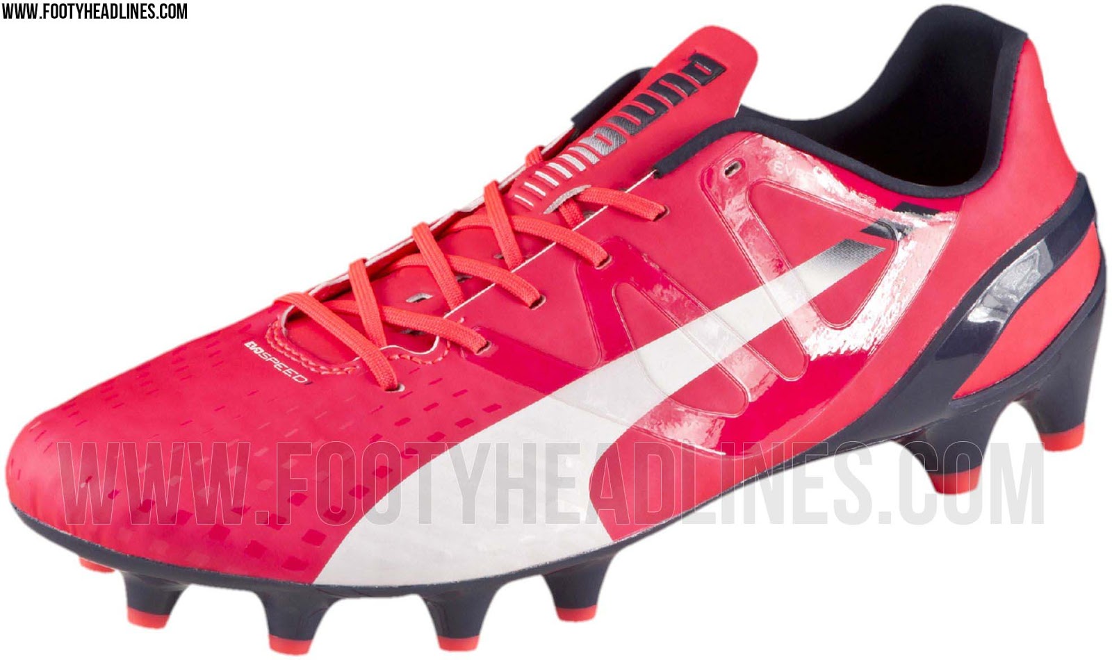 Puma White Blue Red Soccer Shoes Puma White Blue Red Soccer Shoes