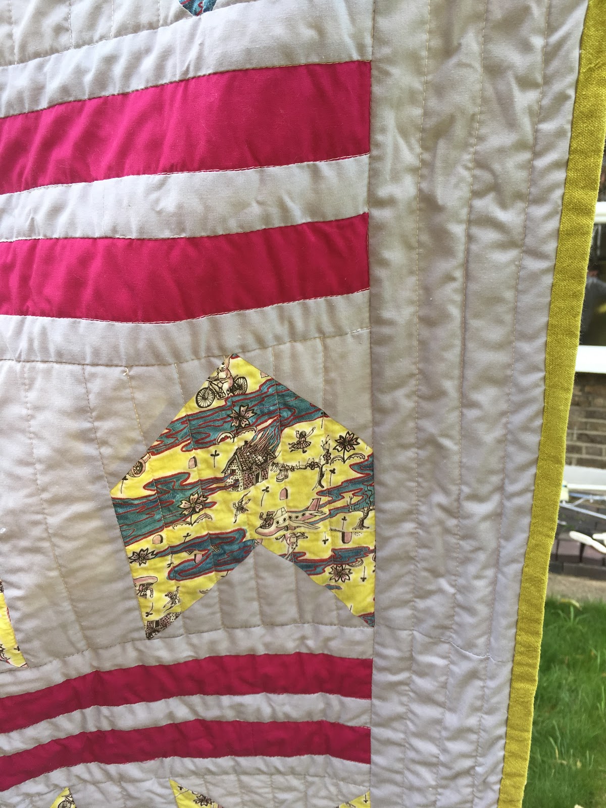 Kathryn's Busytown Grayson Perry quilt