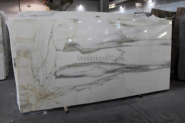 Calacatta Apuano White Marble Slab