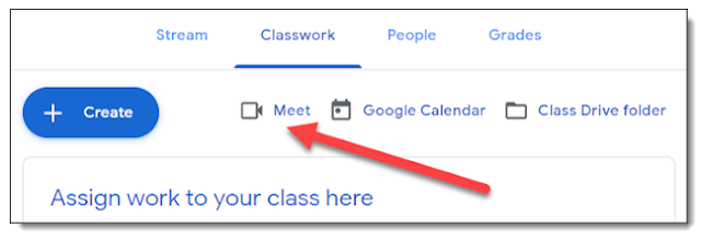Google Meet Kini Bersepadu di Google Classroom