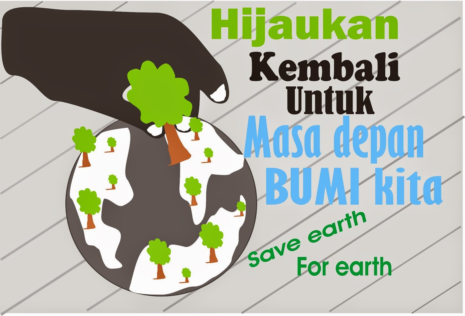 Kawoels Blog Gambar Poster Lingkungan Hidup Adiwiyatago Green
