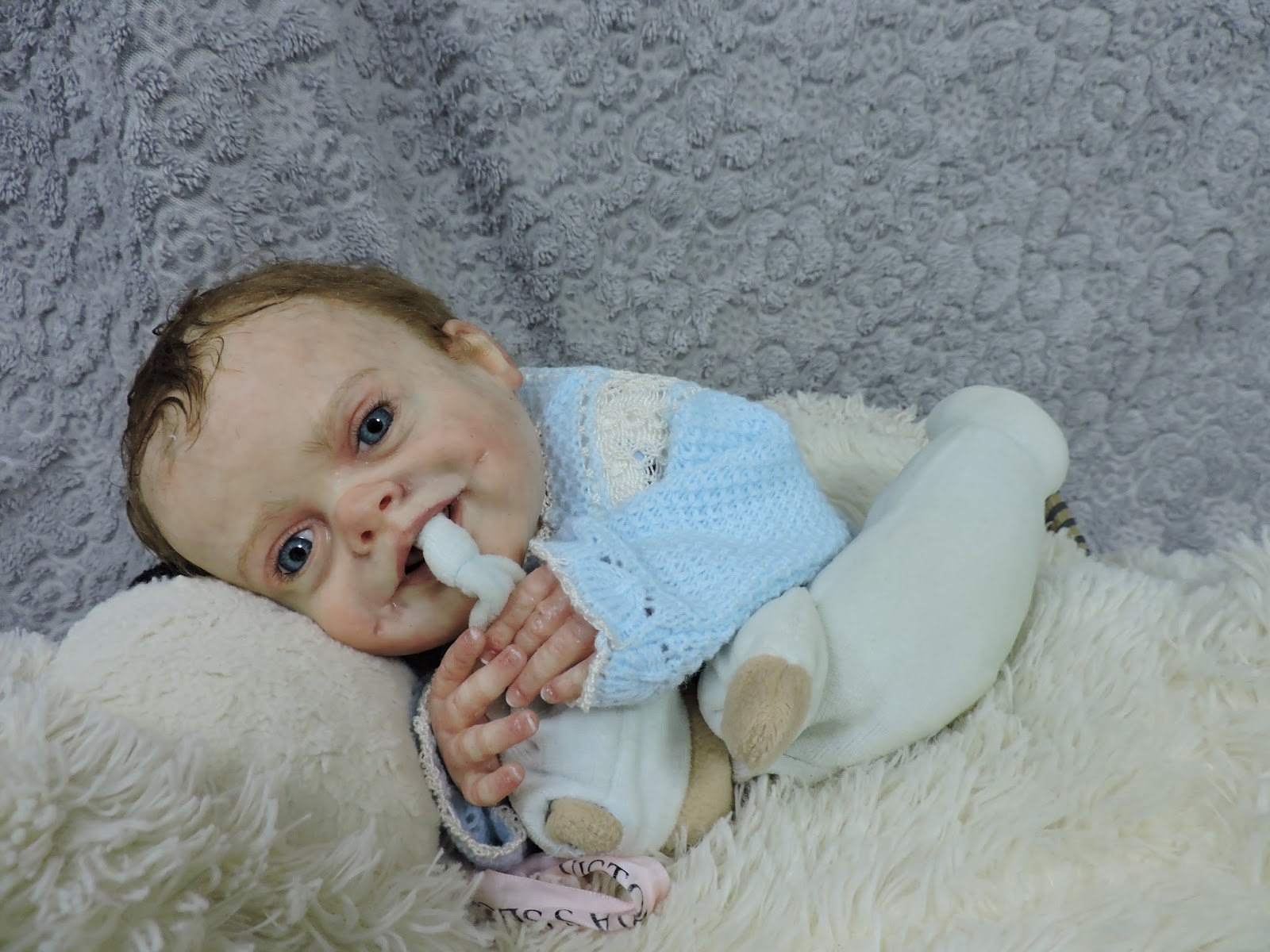 Full Body Soft Solid Silicone Baby doll/REBORN SILICONA Drink fluids