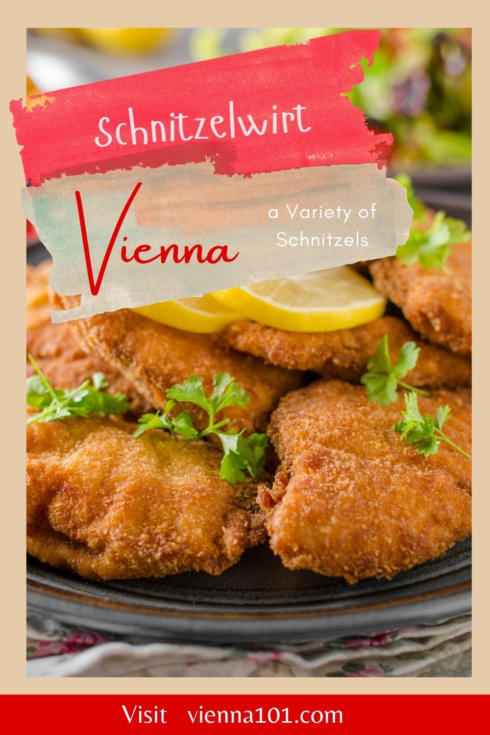 Schnitzelwirt, a Variety of Schnitzels, Wienerschnitzel