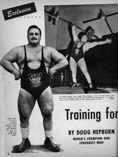 Forzudos Eran Los De Antes Una de Doug Hepburn