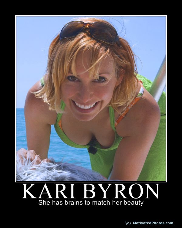 Motivational Poster Fun Kari Byron - Mythbusters Cleavage-5367