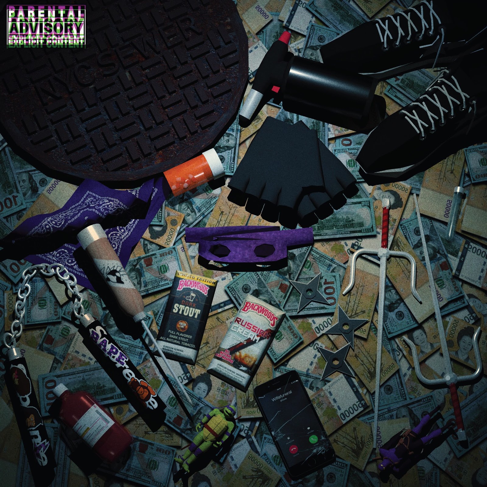 New Music Drop Keith Ape Ninja Turtle Featuring Wifisfuneral