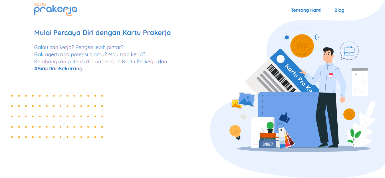 Pendaftaran Kartu Pra Kerja Dibuka Bulan April 