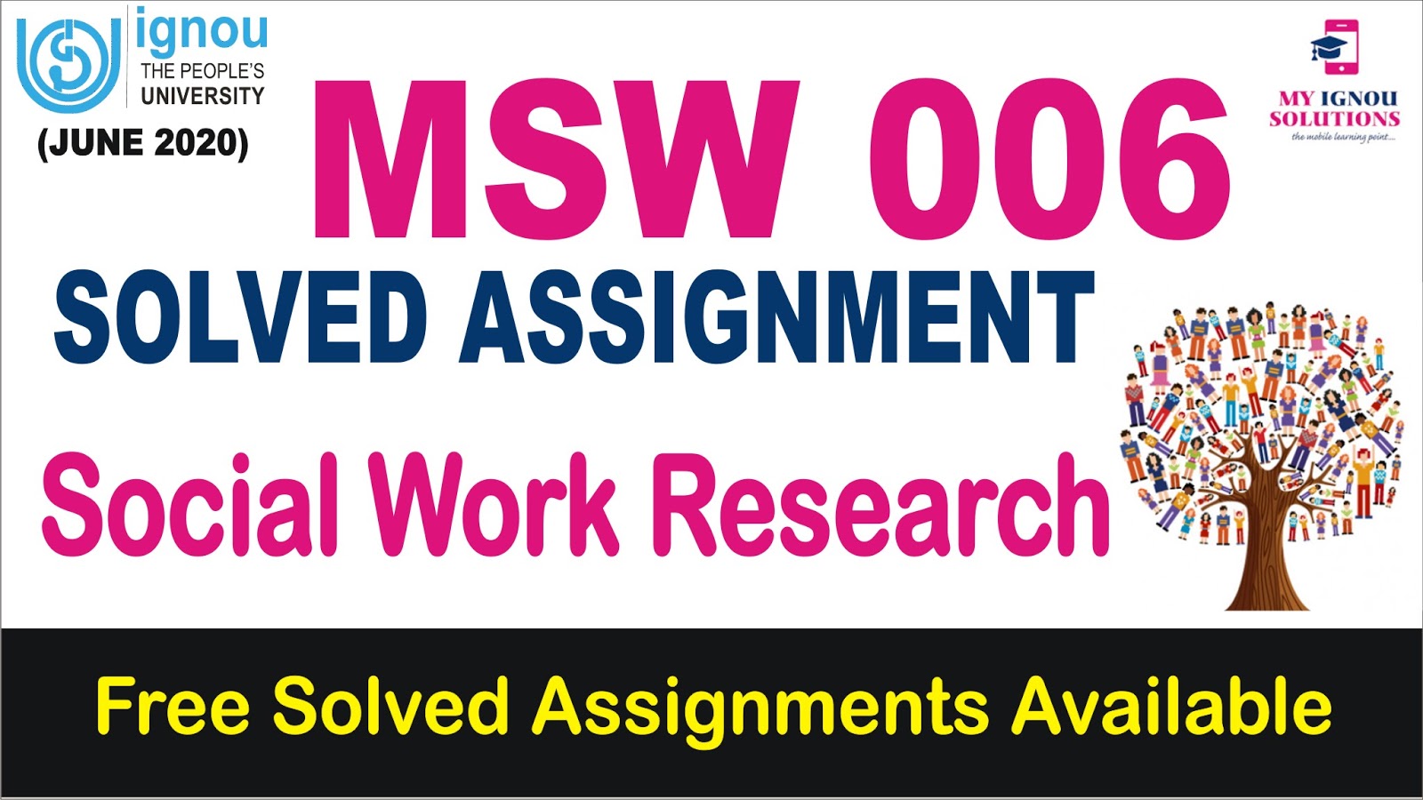 Ignou msw assignment 2020-21 solved picture