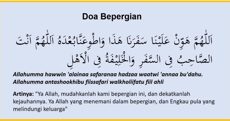 Doa Bepergian Jauh Bahasa Arab Doa Bepergian Jauh Bahasa Arab