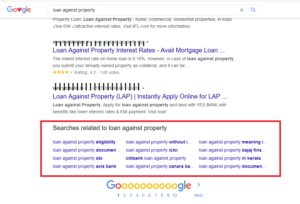 Google Is Making Changes To Related Search Area Present At The Bottom Of Result Pages