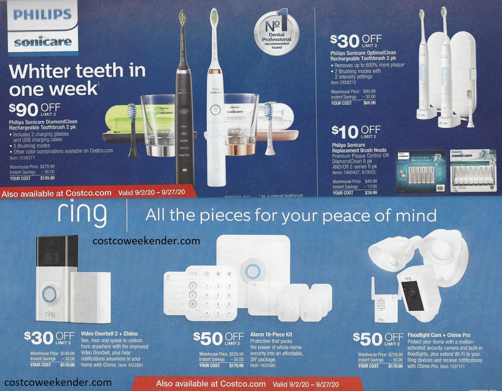 Costco September 2020 Coupon Book Costco Weekender