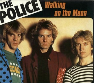 The Police Walking On The Moon (1980) French single