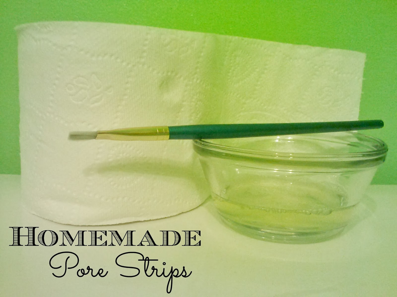 Smith and Blessings Work It Wednesday Homemade Pore Strips