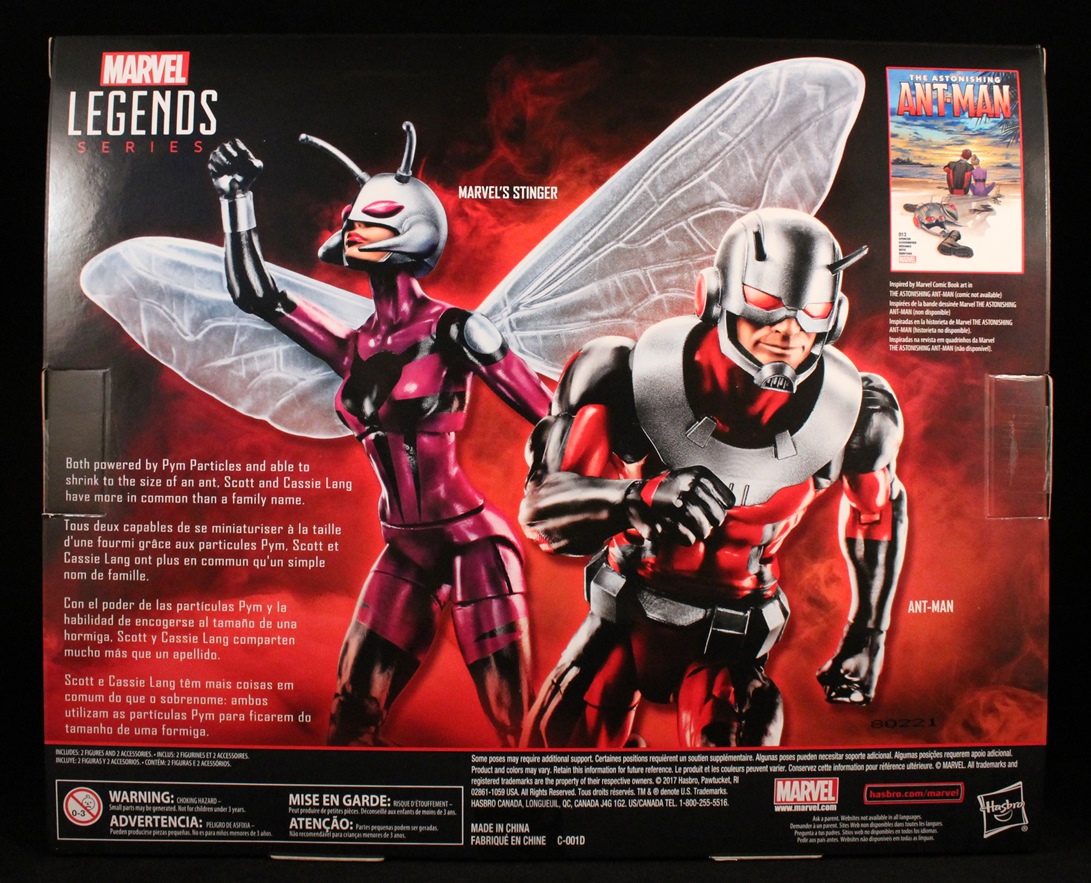 ASTONISHING ANT-MAN & STINGER Marvel Legends Series 2-Pack TRU Exclusive ToysRUs