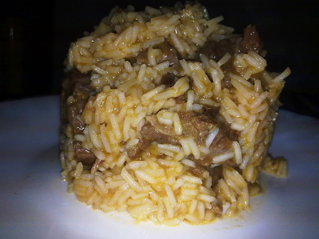  <strong>Arroz basmati</strong> con ternera al foie 
