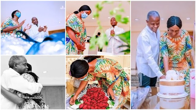 Yemi Osinbajo's wife's birthday emerge, see more beautiful photos
