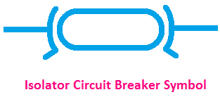Isolator Circuit Breaker Symbol, Symbol of Isolator Circuit Breaker