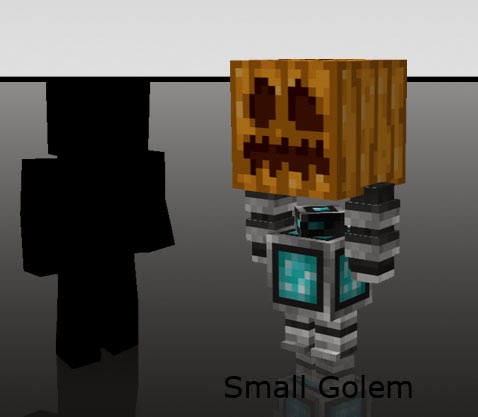 Mo' Creatures Mini golems Minecraft mod