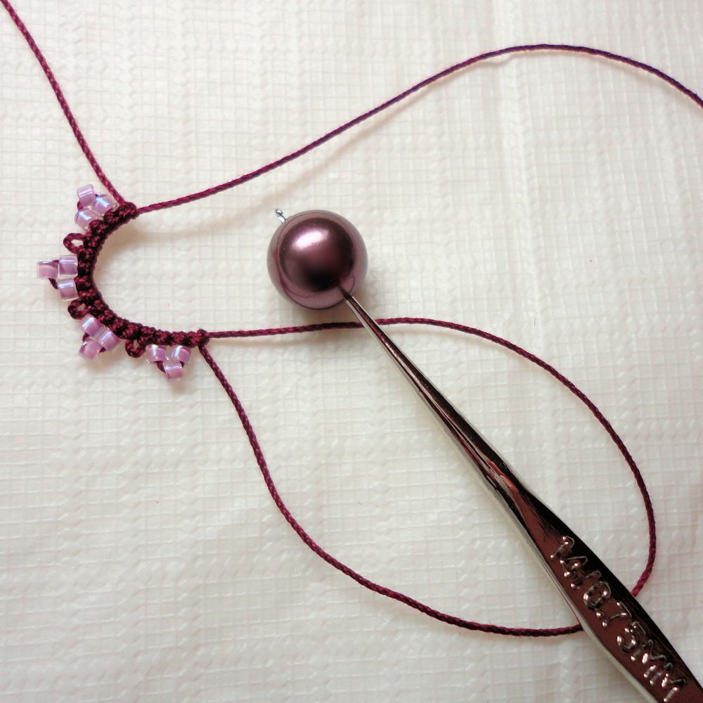 Loving this new hobby I started this year! needle tatting is so easy a... |  TikTok